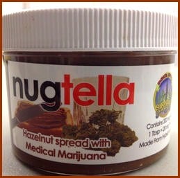 Le Nugtella, nouvelle pâte à tartiner au cannabis !!!